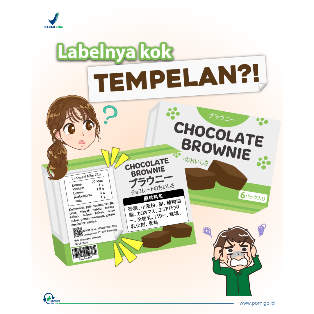 Labelnya Kok Tempelan?
