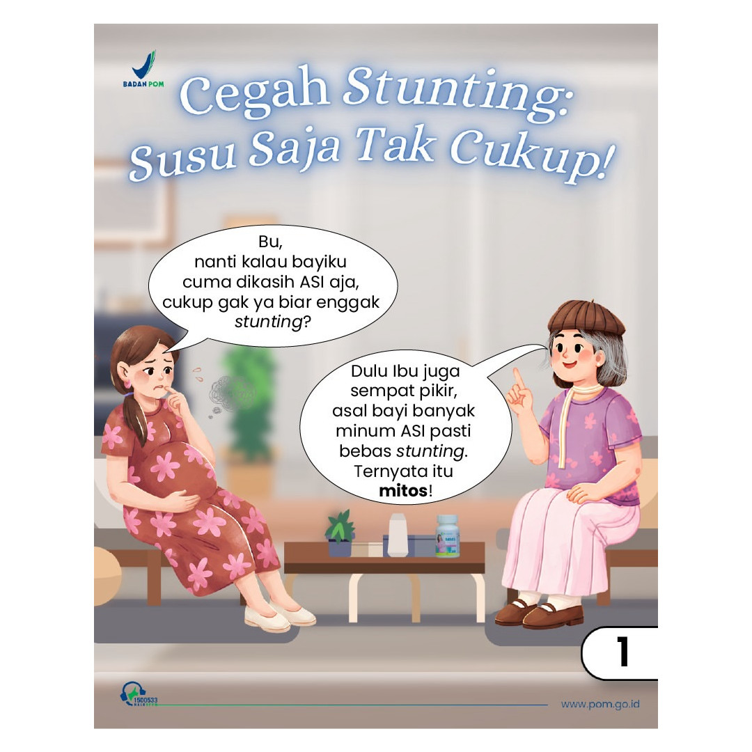 Cegah Stunting: Susu Saja Tidak Cukup